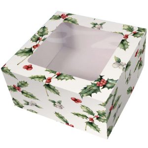 Christmas Cake Box